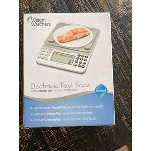 Weight Watchers PointsPlus Electronic Food Scale w/  Glass Top Kitchen Scale